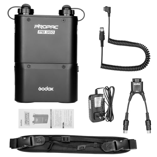 Amazon | Godox PB960スピードライト用 バッテリーパック ストロボ